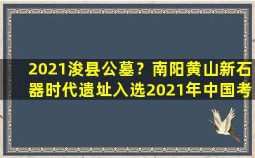 2021浚县公墓？南阳黄山新石器时代遗址入选2021年中国考古新发现