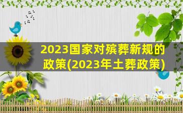 2023国家对殡葬新规的政策(2023年土葬政策)