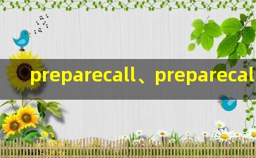 preparecall、preparecall方法