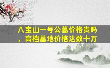 八宝山一号公墓价格贵吗，高档墓地价格达数十万