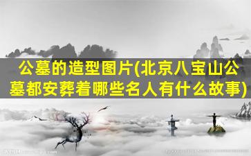 公墓的造型图片(北京八宝山公墓都安葬着哪些名人有什么故事)