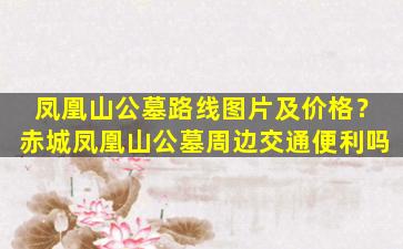 凤凰山公墓路线图片及价格？赤城凤凰山公墓周边交通便利吗