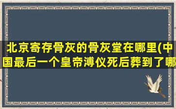 北京寄存骨灰的骨灰堂在哪里(中国最后一个皇帝溥仪死后葬到了哪里)