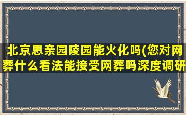 北京思亲园陵园能火化吗(您对网葬什么看法能接受网葬吗深度调研)
