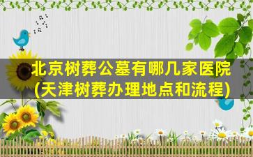 北京树葬公墓有哪几家医院(天津树葬办理地点和流程)