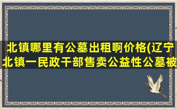 北镇哪里有公墓出租啊价格(辽宁北镇一民政干部售卖公益性公墓被停职)