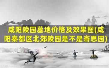 咸阳陵园墓地价格及效果图(咸阳秦都区北郊陵园是不是寄思园)
