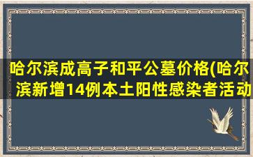 哈尔滨成高子和平公墓价格(哈尔滨新增14例本土阳性感染者活动轨迹公布)