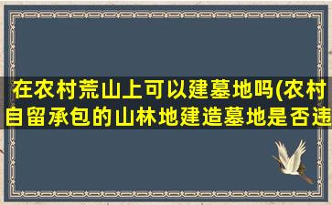 在农村荒山上可以建墓地吗(农村自留承包的山林地建造墓地是否违法)