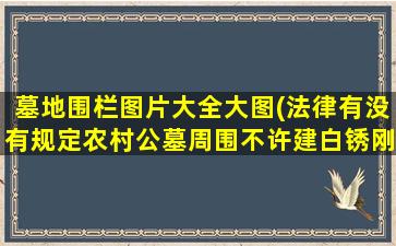 墓地围栏图片大全大图(法律有没有规定农村公墓周围不许建白锈刚护栏)