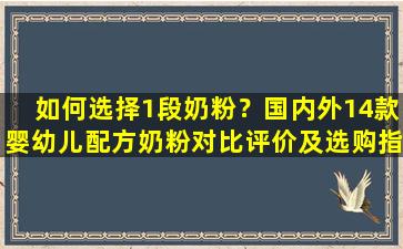 如何选择1段奶粉？国内外14款婴幼儿配方奶粉对比评价及选购指南