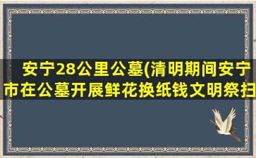 安宁28公里公墓(清明期间安宁市在公墓开展鲜花换纸钱文明祭扫活动)