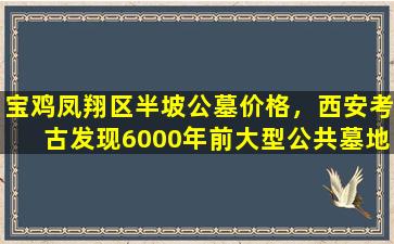 宝鸡凤翔区半坡公墓价格，西安考古发现6000年前大型公共墓地