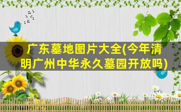 广东墓地图片大全(今年清明广州中华永久墓园开放吗)