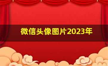 微信头像图片2023年