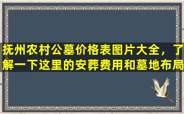 抚州农村公墓价格表图片大全，了解一下这里的安葬费用和墓地布局！