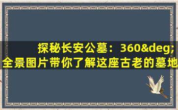 探秘长安公墓：360°全景图片带你了解这座古老的墓地