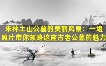朱林土山公墓的美丽风景：一组照片带你领略这座古老公墓的魅力
