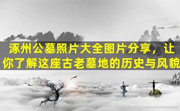 涿州公墓照片大全图片分享，让你了解这座古老墓地的历史与风貌
