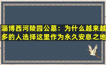 淄博西河陵园公墓：为什么越来越多的人选择这里作为永久安息之地？