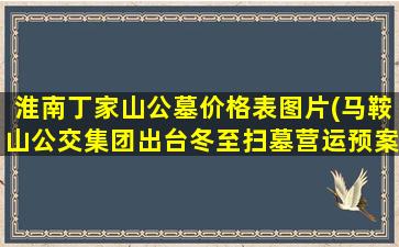 淮南丁家山公墓价格表图片(马鞍山公交集团出台冬至扫墓营运预案)