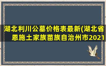 湖北利川公墓价格表最新(湖北省恩施土家族苗族自治州市2021年6月最新获批工程项目汇总)