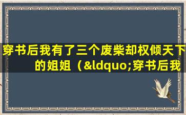 穿书后我有了三个废柴却权倾天下的姐姐（“穿书后我有了三个废柴却权倾天下的姐姐”）