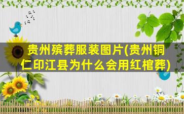 贵州殡葬服装图片(贵州铜仁印江县为什么会用红棺葬)