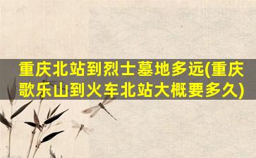 重庆北站到烈士墓地多远(重庆歌乐山到火车北站大概要多久)