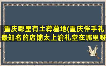重庆哪里有土葬墓地(重庆伴手礼最知名的店铺太上渝礼堂在哪里呀)