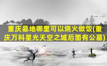 重庆墓地哪里可以烧火做饭(重庆万科星光天空之城后面有公墓)
