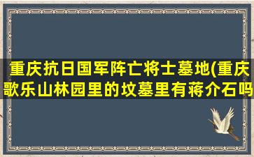 重庆抗日国军阵亡将士墓地(重庆歌乐山林园里的坟墓里有蒋介石吗)
