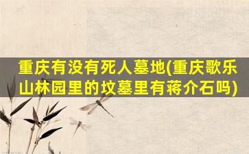 重庆有没有死人墓地(重庆歌乐山林园里的坟墓里有蒋介石吗)
