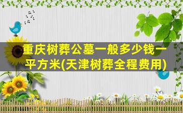 重庆树葬公墓一般多少钱一平方米(天津树葬全程费用)