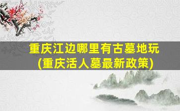 重庆江边哪里有古墓地玩(重庆活人墓最新政策)