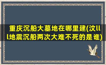 重庆沉船大墓地在哪里建(汶lll地震沉船两次大难不死的是谁)