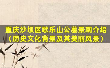 重庆沙坝区歌乐山公墓景观介绍（历史文化背景及其美丽风景）