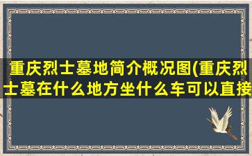 重庆烈士墓地简介概况图(重庆烈士墓在什么地方坐什么车可以直接到达)