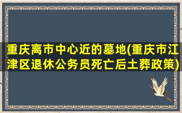 重庆离市中心近的墓地(重庆市江津区退休公务员死亡后土葬政策)