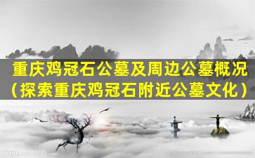重庆鸡冠石公墓及周边公墓概况（探索重庆鸡冠石附近公墓文化）