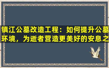 镇江公墓改造工程：如何提升公墓环境，为逝者营造更美好的安息之地？
