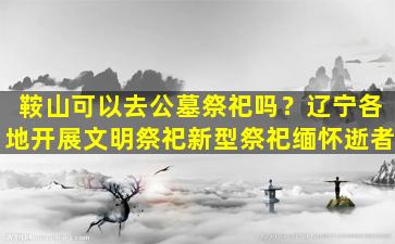 鞍山可以去公墓祭祀吗？辽宁各地开展文明祭祀新型祭祀缅怀逝者