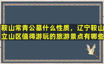 鞍山常青公墓什么性质，辽宁鞍山立山区值得游玩的旅游景点有哪些