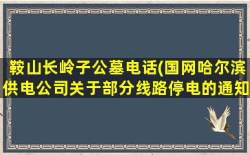 鞍山长岭子公墓电话(国网哈尔滨供电公司关于部分线路停电的通知)