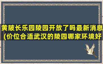 黄陂长乐园陵园开放了吗最新消息(价位合适武汉的陵园哪家环境好)